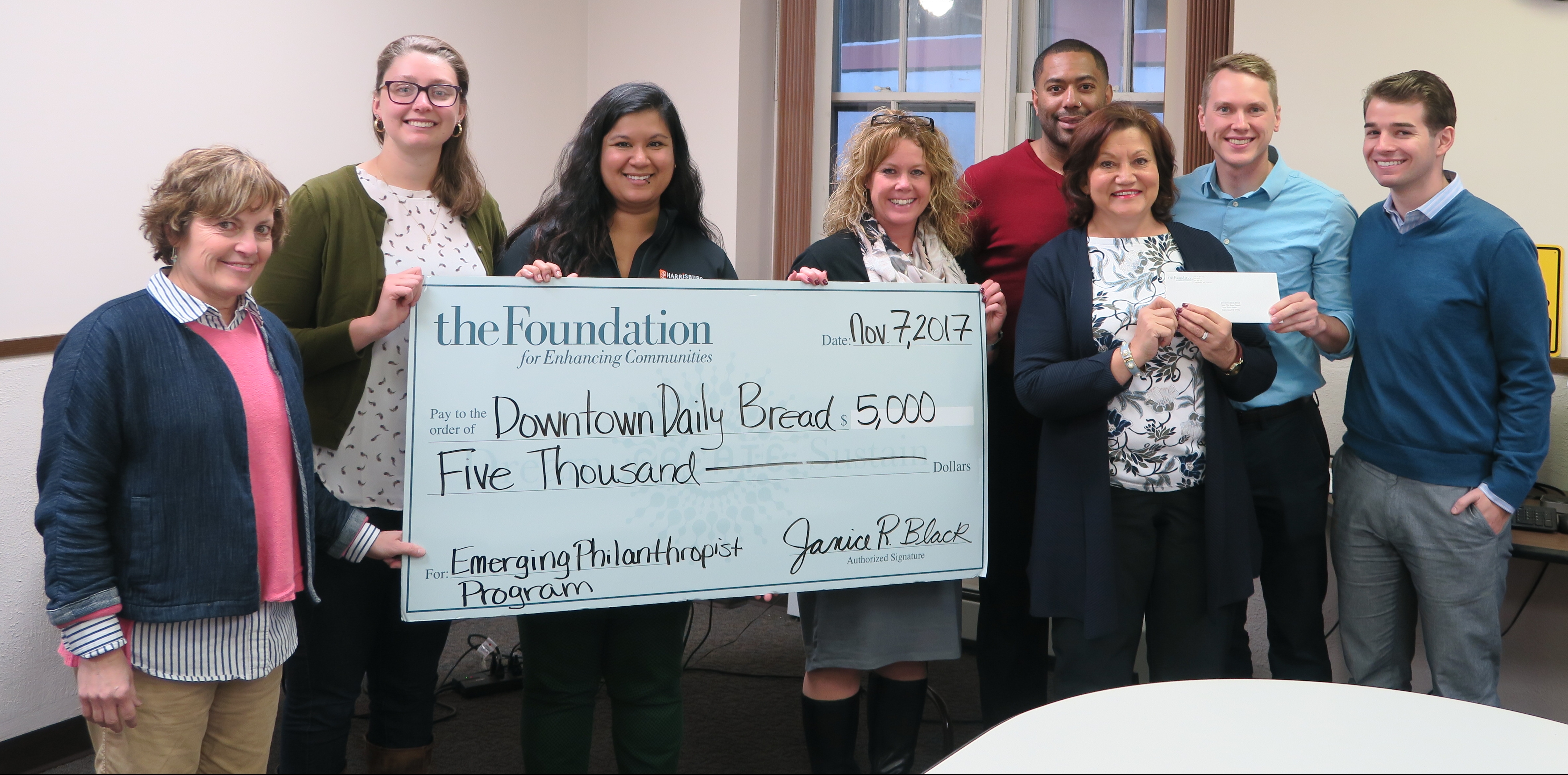 Emerging Philanthropist Program Awards $5,000 to Downtown Daily Bread