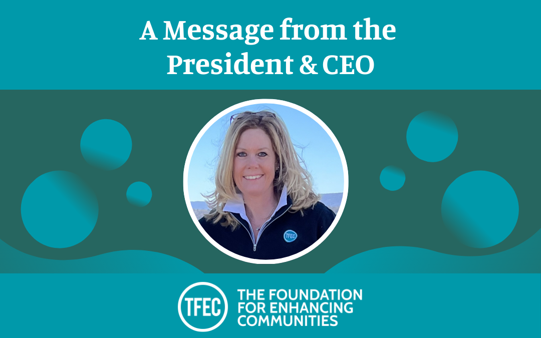 A Message from the President & CEO