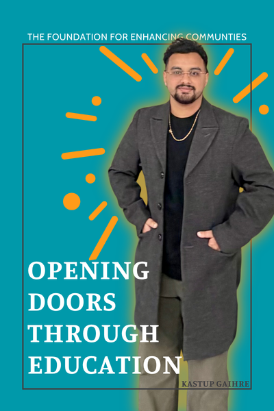 Opening Doors Through Education with TFEC, Kastup Gaihre